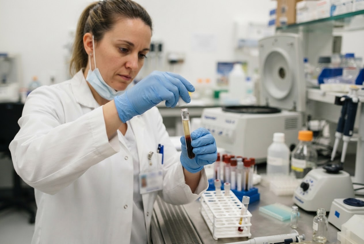 Príprava krvnej vzorky na laboratórne vyšetrenie