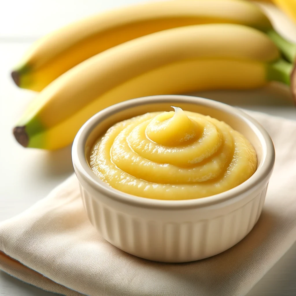 Banánové pyré
