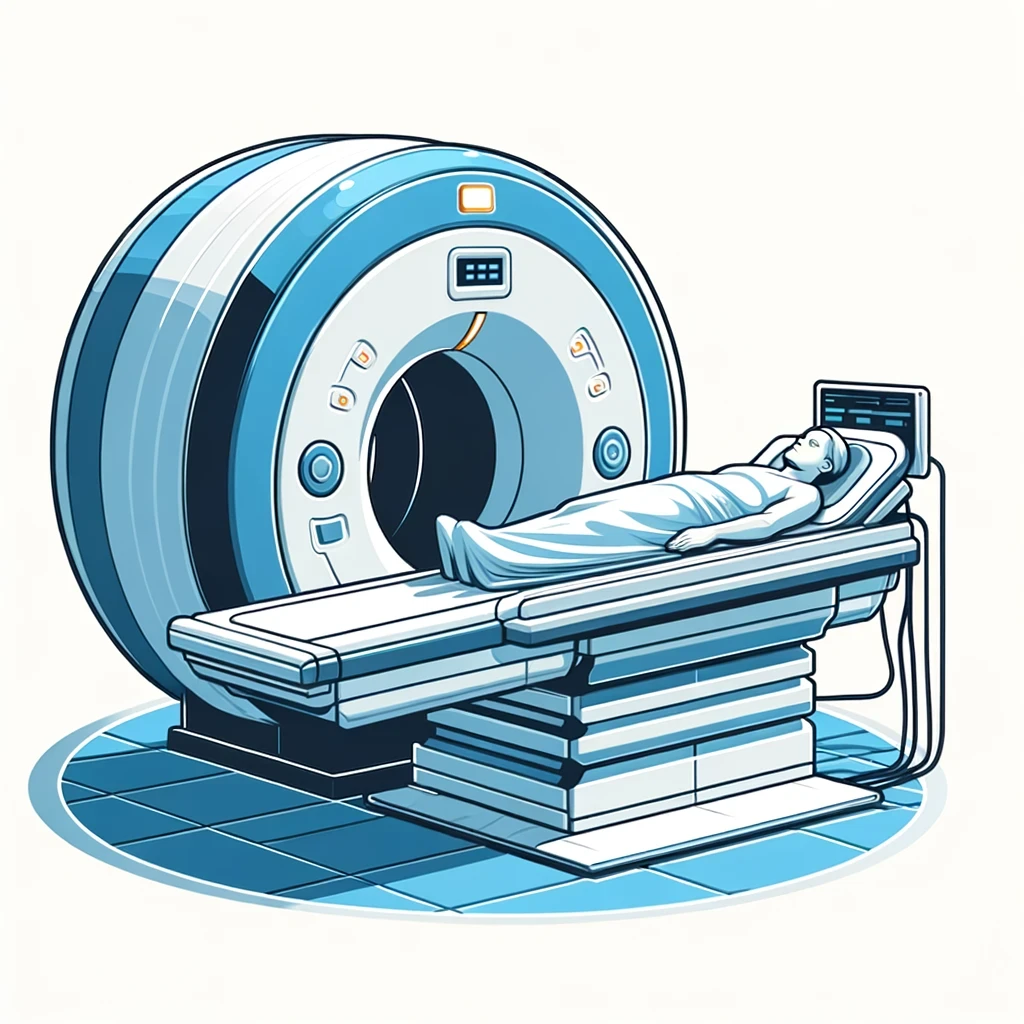 MRI umožňuje podrobnejšie posúdenie stavu mäkkých tkanív, ako sú disky, svaly a nervy.
