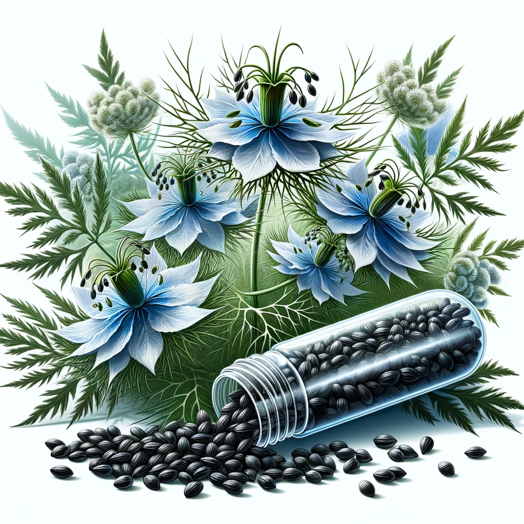 Čierny kmín (Nigella sativa) je jednoročná bylina, ktorá patrí do čeľade Ranunculaceae (pryskyřníkovité).