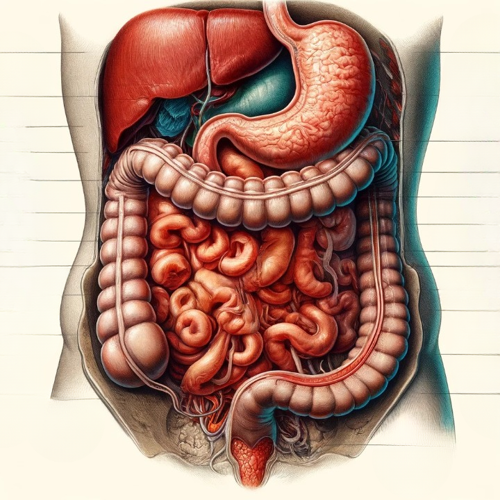 Dvanástorník sa nachádza v hornej časti brucha, tesne za žalúdkom.