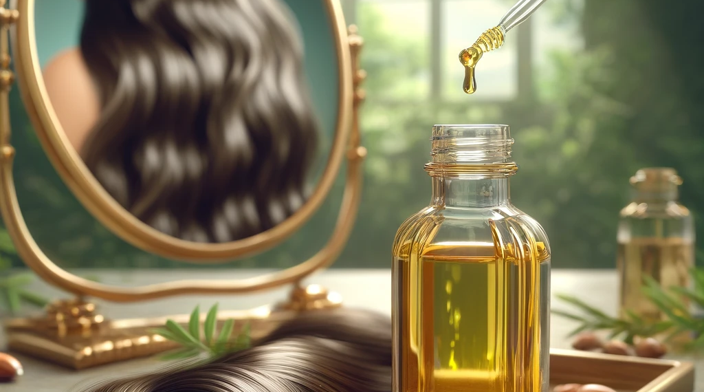 Arganový olej na vlasy