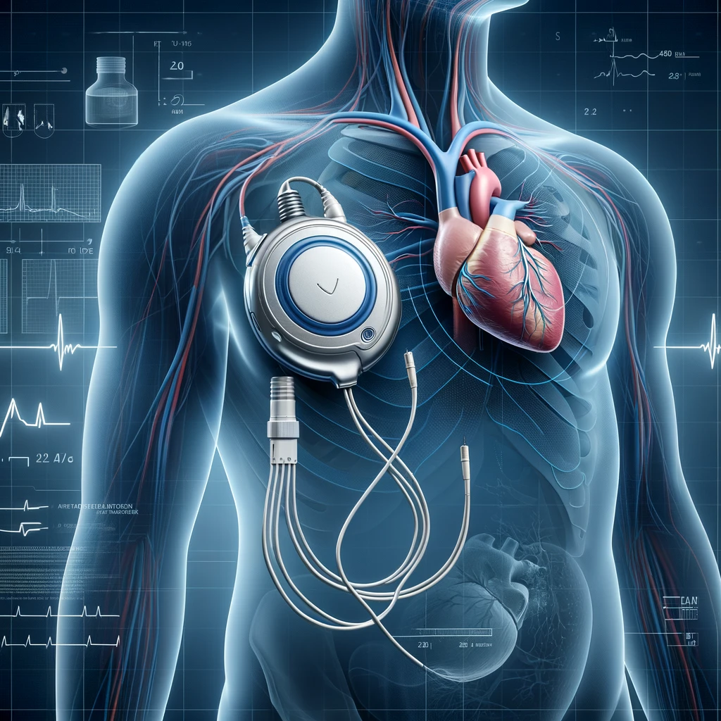 Kardiostimulátor je malé zariadenie, ktoré sa implantuje pod kožu a vysiela elektrické impulzy do srdca, aby udržalo pravidelný srdcový rytmus.