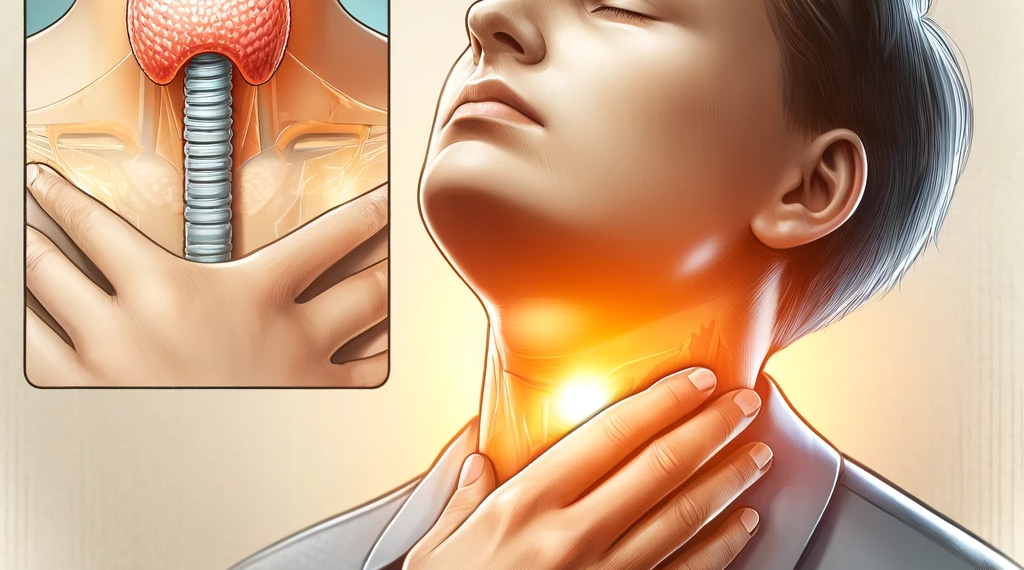 Štítna žľaza bolesti v krku